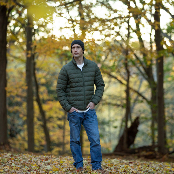 Men's 100% Cashmere Classic Cuffed Beanie