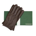 Men's Vegan Leather Gloves - Brown, DH-VLM-BRNS, DH-VLM-BRNM, DH-VLM-BRNL, DH-VLM-BRNXL