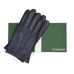 Men's Vegan Leather Gloves - Dark Blue, DH-VLM-NVYS, DH-VLM-NVYM, DH-VLM-NVYL, DH-VLM-NVYXL