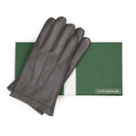 Men's Vegan Leather Gloves - Gray, DH-VLM-GRYS, DH-VLM-GRYM, DH-VLM-GRYL, DH-VLM-GRYXL