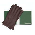 Men's Touchscreen Leather Cashmere Lined Gloves - Brown, DH-TLCM-BRNXXL, DH-TLCM-BRNXL, DH-TLCM-BRNL, DH-TLCM-BRNM, DH-TLCM-BRNS, DH-TLCM-BRNXS