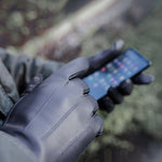 Men's Vegan Leather Gloves - Dark Blue, DH-VLM-NVYS, DH-VLM-NVYM, DH-VLM-NVYL, DH-VLM-NVYXL