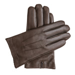 Men's Vegan Leather Gloves - Brown, DH-VLM-BRNS, DH-VLM-BRNM, DH-VLM-BRNL, DH-VLM-BRNXL