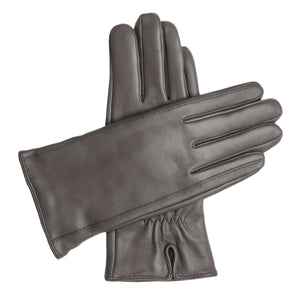 Women's Vegan Leather Gloves - Gray, DH-VLW-GRYS, DH-VLW-GRYM, DH-VLW-GRYL, DH-VLW-GRYXL