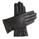 Women's Classic Leather Cashmere Lined Gloves - Black, DH-LCW-BLKXL, DH-LCW-BLKL, DH-LCW-BLKM, DH-LCW-BLKS, DH-LCW-BLKXS