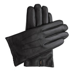 Men's Classic Leather Cashmere Lined Gloves - Black, DH-LCM-BLKXXL, DH-LCM-BLKXL, DH-LCM-BLKL, DH-LCM-BLKM, DH-LCM-BLKS, DH-LCM-BLKXS