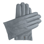 Men's Classic Leather Cashmere Lined Gloves - Gray, DH-LCM-GRYXXL, DH-LCM-GRYXL, DH-LCM-GRYL, DH-LCM-GRYM, DH-LCM-GRYS, DH-LCM-GRYXS